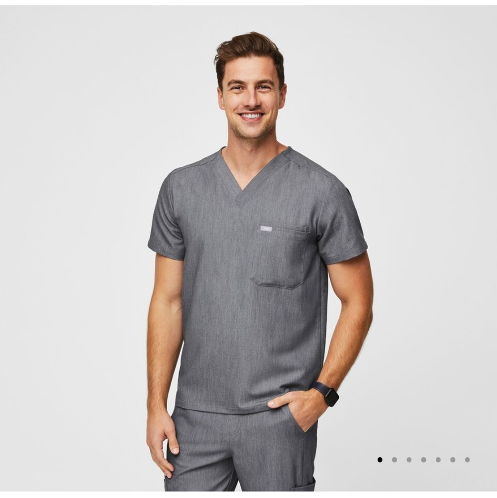 Men's Figs Scrub Top